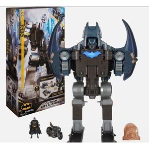 DC Comics Batman Gotham City Guardian Playset 4-in-1 Transformation Batman NEW